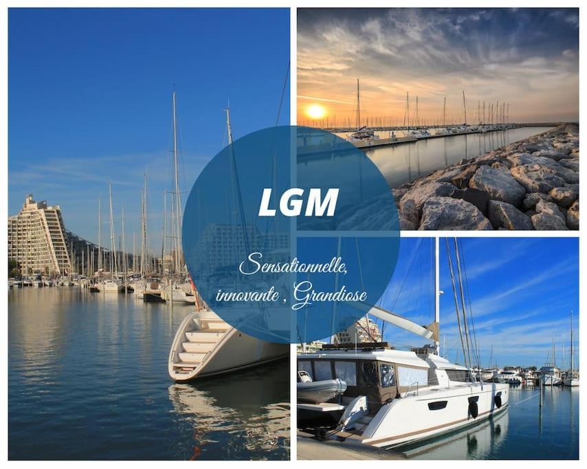 Les Marines De Haute Plage*Lumineux*Parking La Grande-Motte Exterior foto